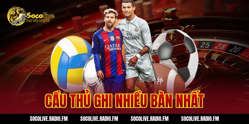 Cầu Thủ Ghi Nhiều Bàn Nhất