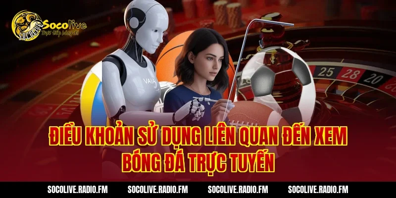 Điều Khoản Sử Dụng liên quan đến xem bóng đá trực tuyến