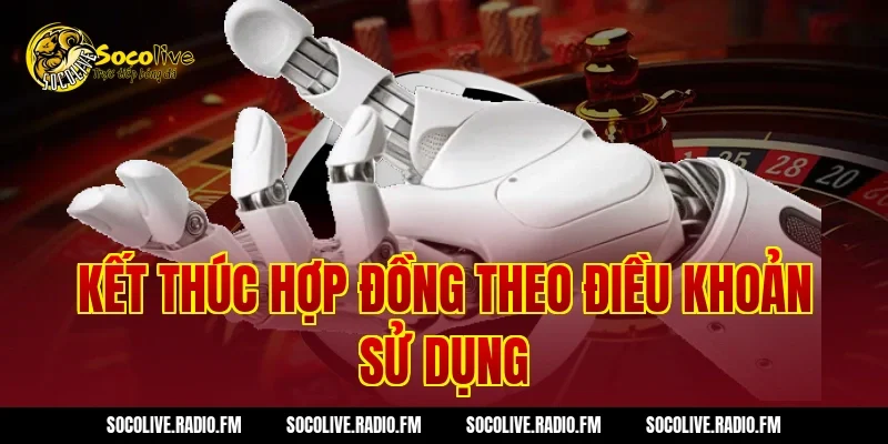 Kết thúc hợp đồng theo Điều Khoản Sử Dụng